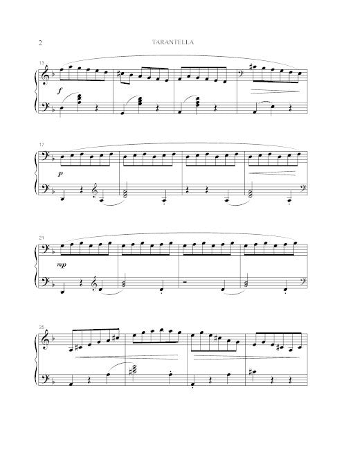 Tarantella - Digital (Not Printable)