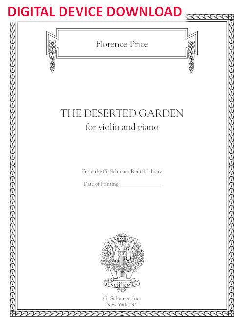 The Deserted Garden - Digital (Not Printable)