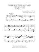 Three Miniature Portraits of Uncle Ned - Digital (Not Printable)