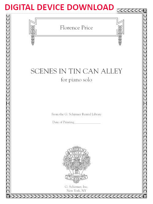 Scenes in Tin Can Alley - Digital (Not Printable)