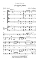 Upon Julia's Clothes (SATB Version)