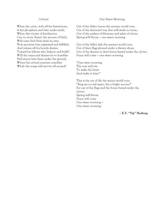 Rhymes for the Irreverent