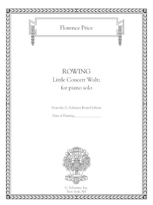 Rowing: Little Concert Waltz