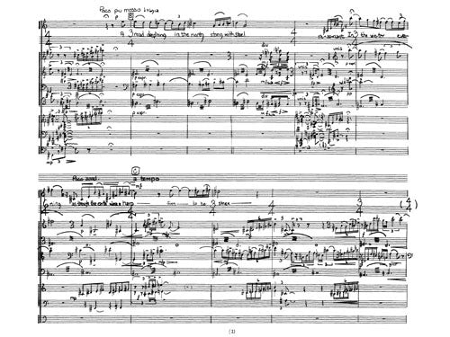 Stone Harp, for solo tenor and ensemble