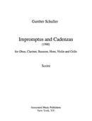 Impromptus and Cadenzas