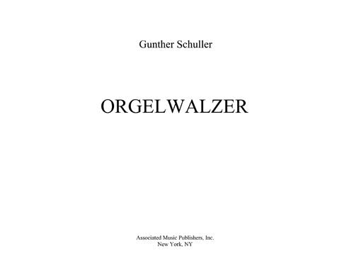 Orgelwalzer