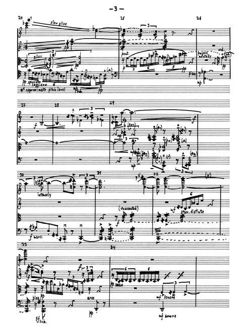 String Quartet No. 2 - 1st movement