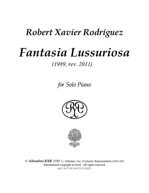Fantasia Lussuriosa