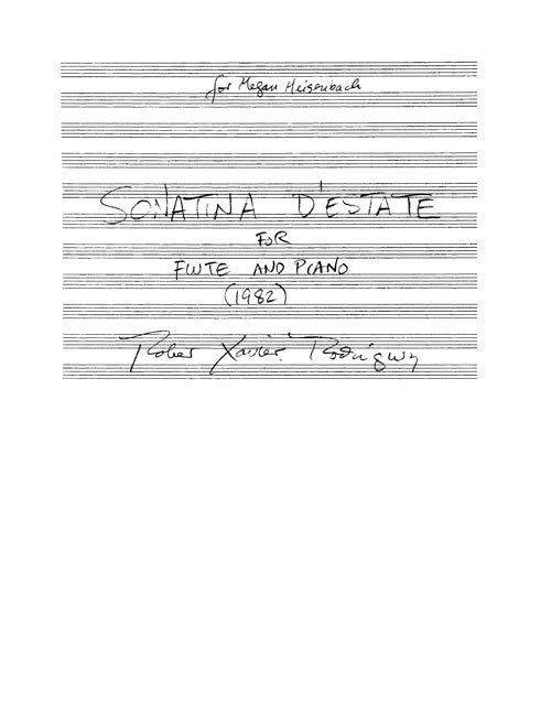 Sonatina d’Estate
