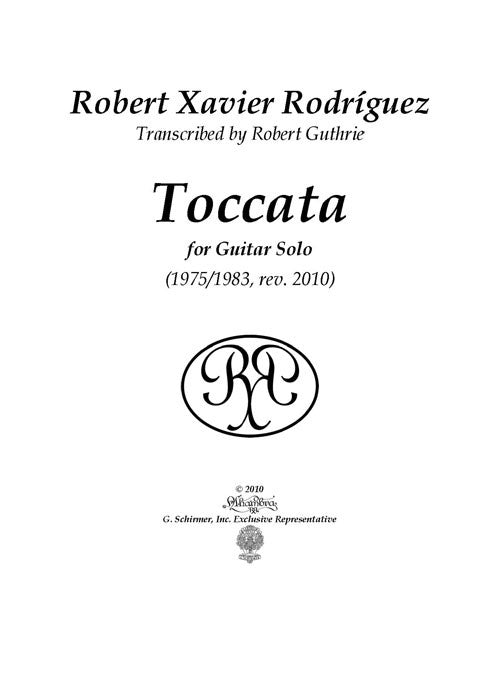 Toccata (for solo guitar)