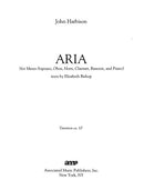 Aria: Song for the Rainy Season