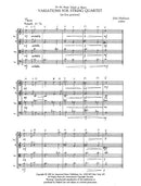 Variations for String Quartet (in First Position) - Digital (Not Printable)