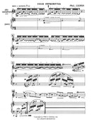 Four Impromptus for Saxophone and Piano