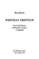 Whitman Triptych