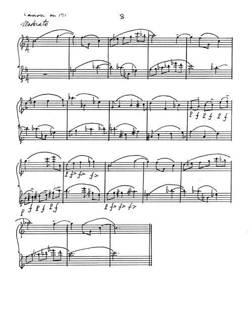 Epigrams and Canons