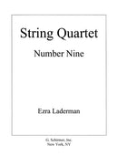 String Quartet No. 9