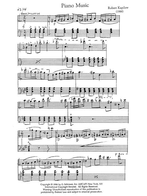 Piano Music