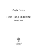 Hoch Soll Er Leben