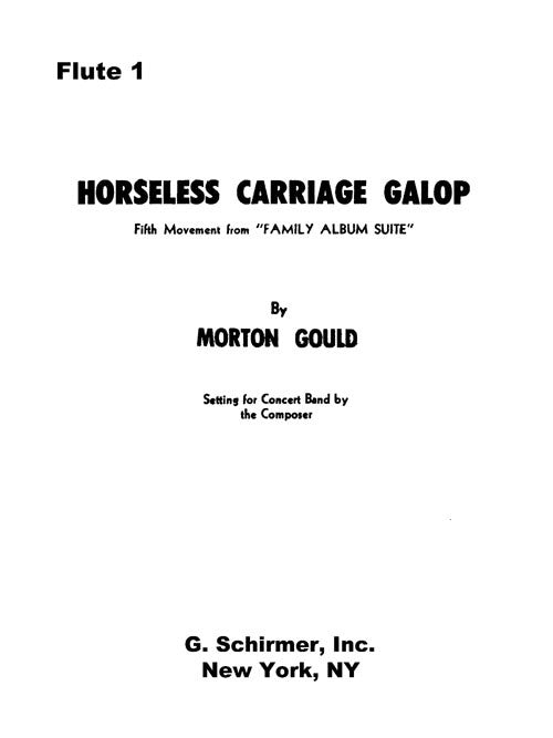 Horseless Carriage Galop: mvt 5 from 'Family Album Suite'