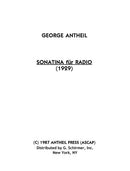 Sonatina für Radio
