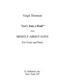 Let's Take a Walk (from Mostly About Love)