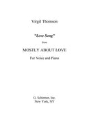 Love Song (from Mostly About Love)