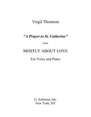A Prayer to St. Catherine (from Mostly About Love)