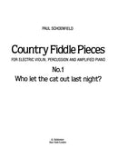 Who Let The Cat Out Last Night?