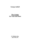 Five Lieder