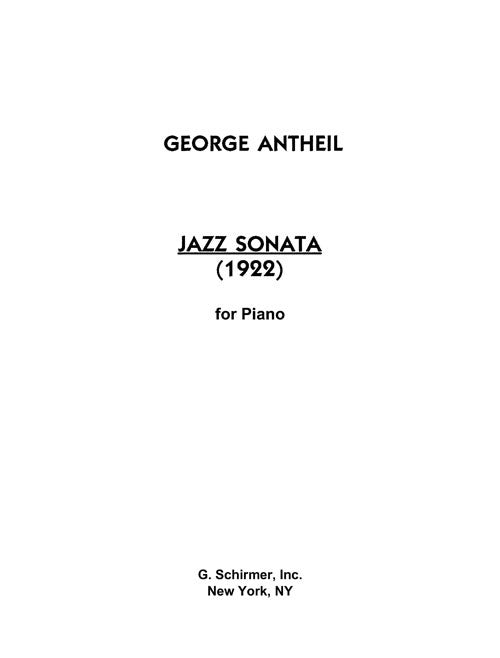 Jazz Sonata