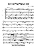 Lithuanian Night (string quartet) - Digital (Not Printable)