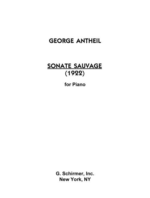 Sonata Sauvage