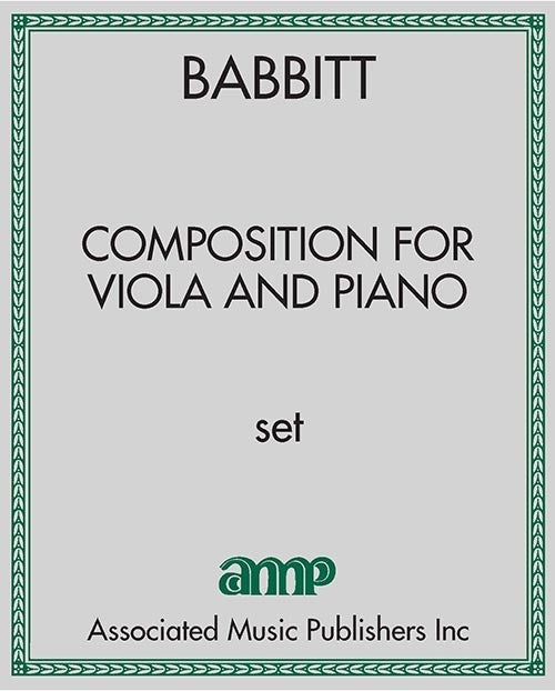 Composition for Viola and Piano