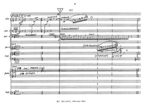 Scherzo for Oboe and Percussion