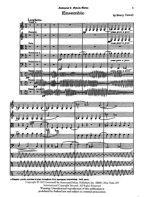Ensemble (Set of 4 scores and parts)