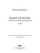 Feast of Fools - Concertino for Bassoon and String Quartet