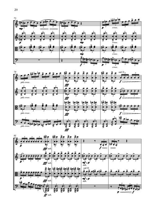 String Quartet No. 5 (In Search of “La Vita Nuova”)