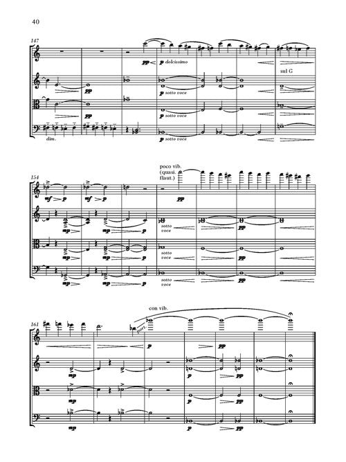 String Quartet No. 5 (In Search of “La Vita Nuova”)