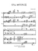 Still Waters III for flute, cello, and piano