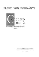 Concerto No. 2  for Violin & Orchestra, Op. 43 - full score
