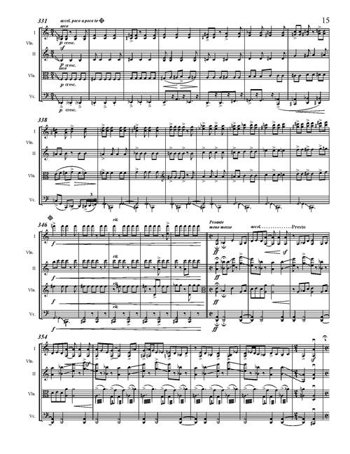 String Quartet No. 2 - Mirage