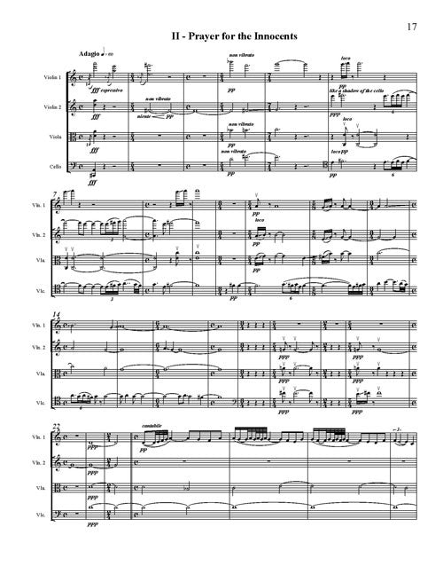 String Quartet No. 2 - Mirage