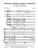 Abraham Lincoln Walks at Midnight