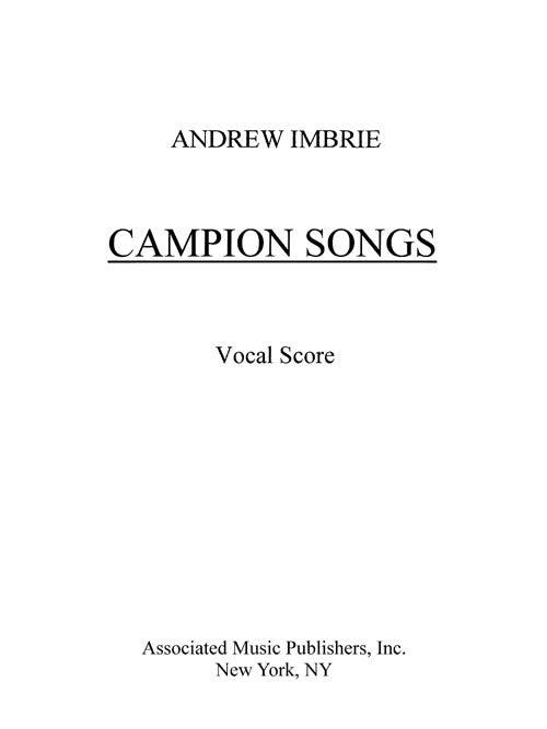 Campion Songs