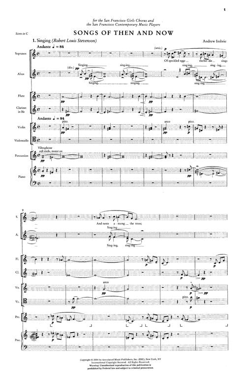 Songs of Then and Now