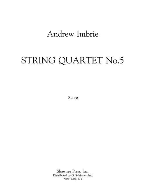 String Quartet No. 5