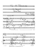 To a Traveler - Trio for clarinet, violin and piano