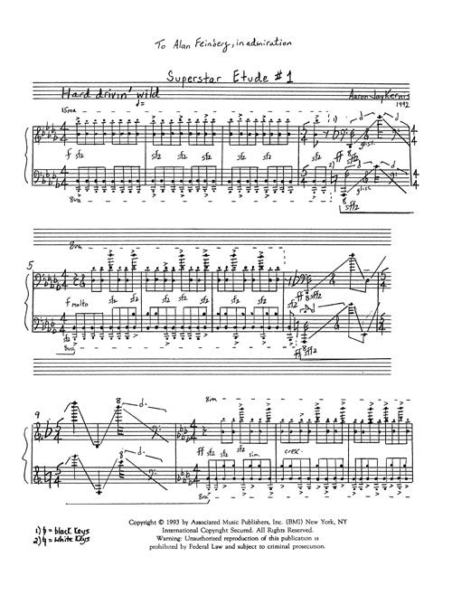Superstar Etude No. 1 - Digital (Not Printable)