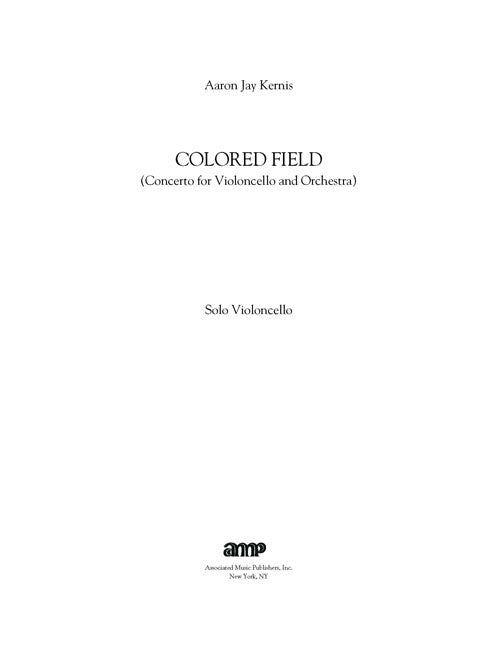 Colored Field (Cello Concerto)