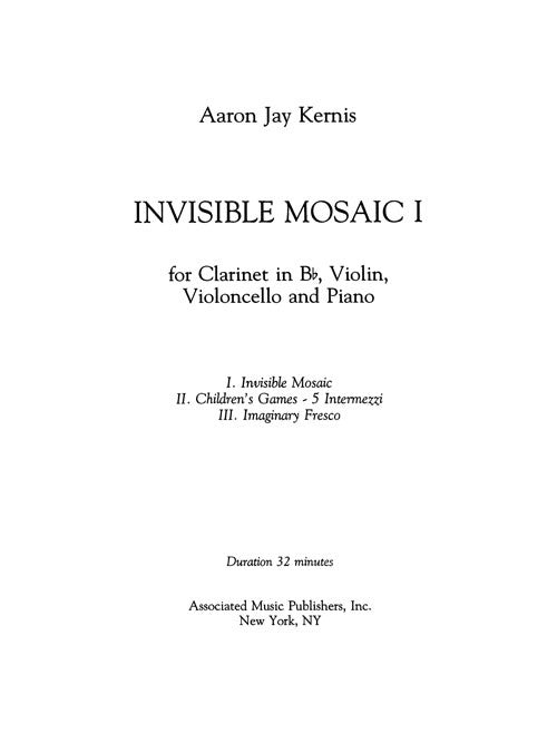 Invisible Mosaic I